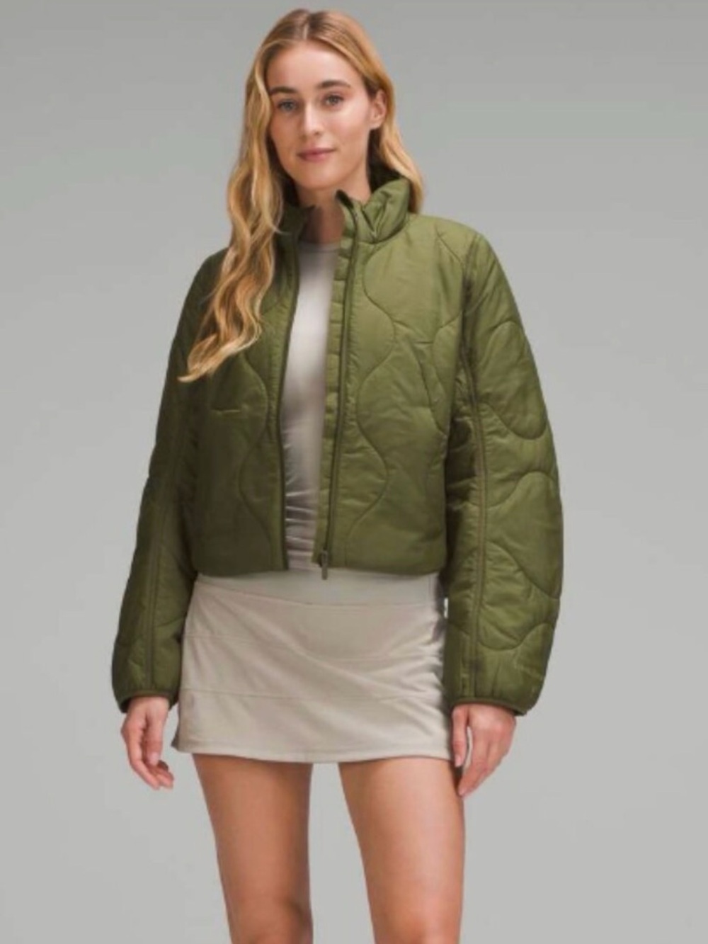 Lululemon Quilted Light Insulation Cropped Jacket